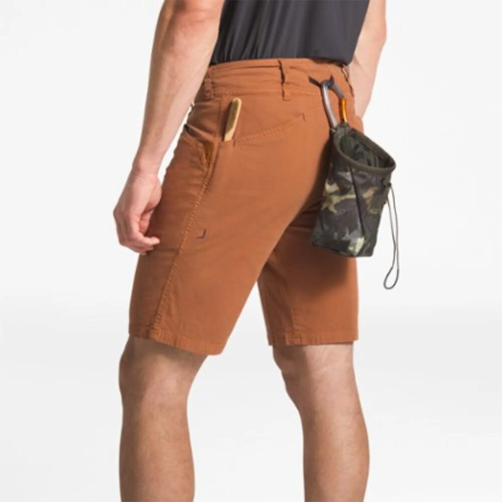 The North Face Men's Rust Brown Dome Rock Climbing Shorts 12" inseam 38 waist - Picture 2 of 11
